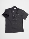 Chefs Jacket Short Sleeves (Black)